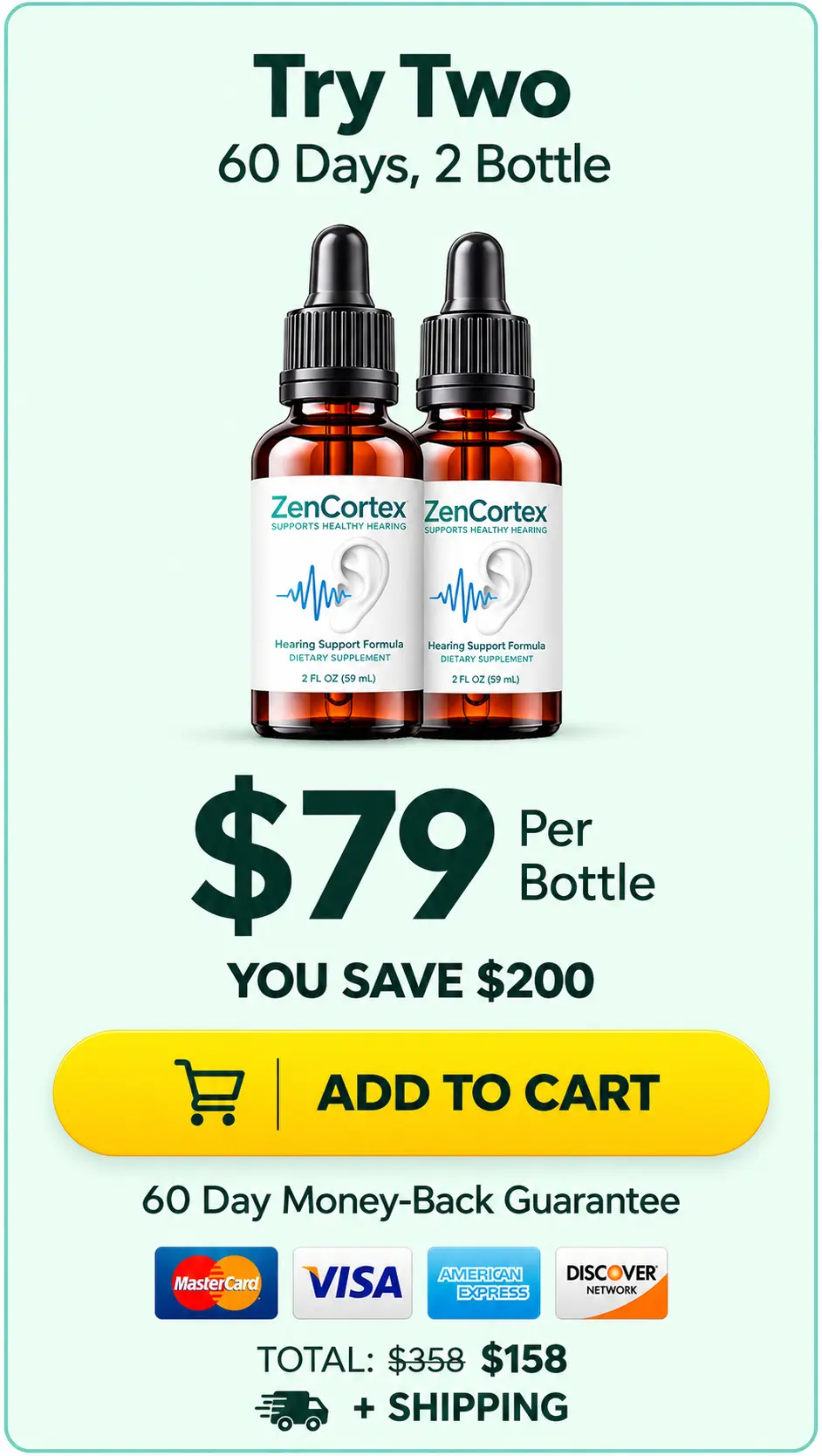ZenCortex 2-Bottle Price